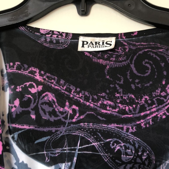 Applied rhinestone tunic top - Picture 3 of 8